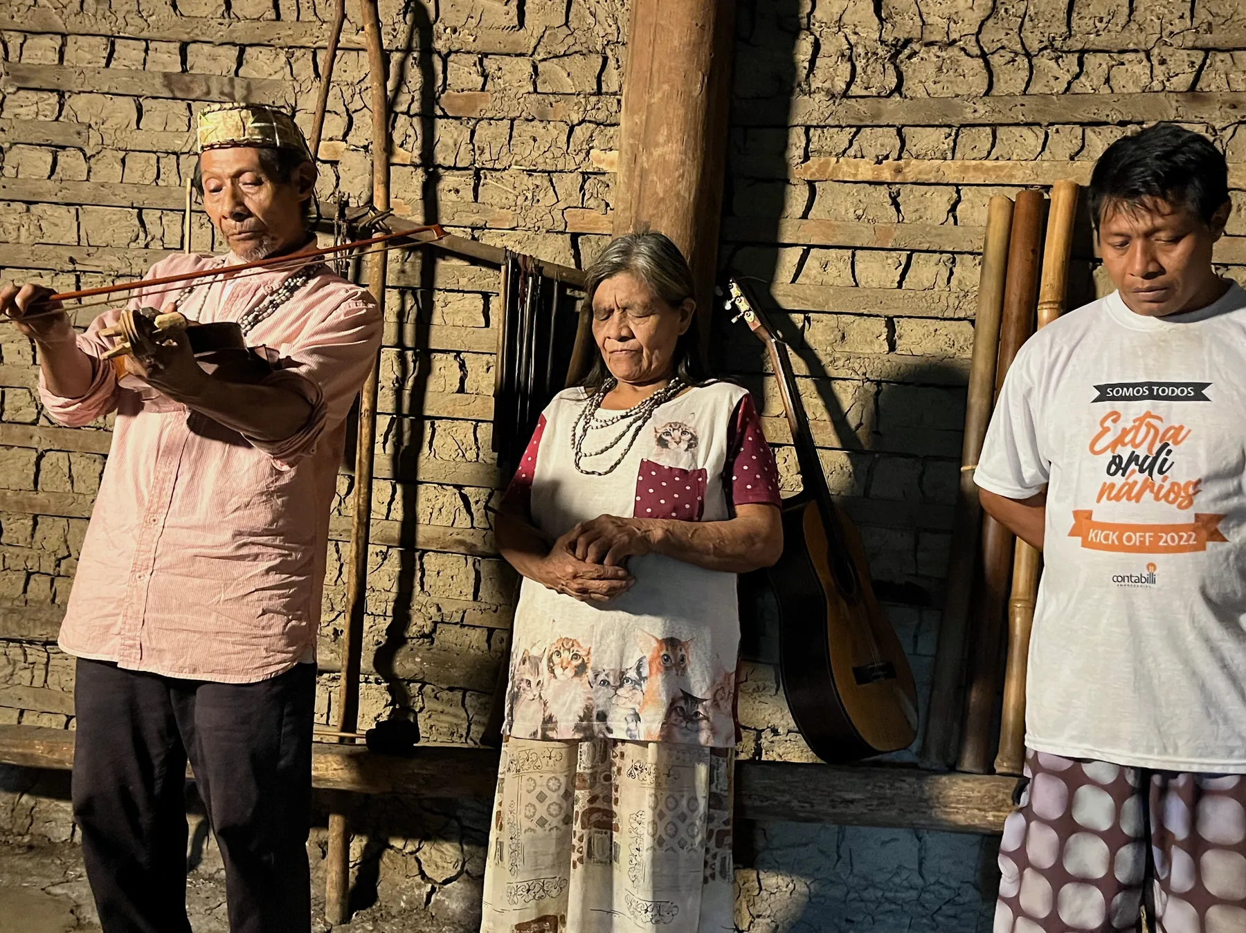 Kukama-Kukamiria musicians, Peru